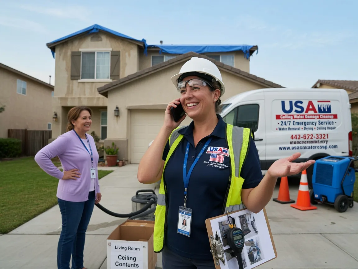 Ceiling Water Damage Restoration Marland, OK FAQs